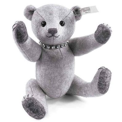 Steiff 035425 Selection Filz Teddybär grau Seaside 17cm Teddy limitiert Sammler