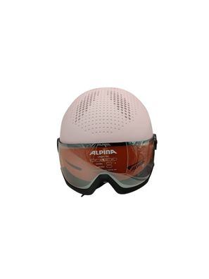 ALPINA ZUPO Visor Q Lite Skihelm Unisex-Kinder, Rose Matt 54-58 cm