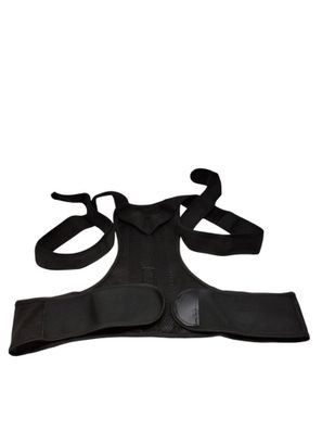 Rückengurt Haltungskorrektor Rückenbandage Schwarz Größe XL