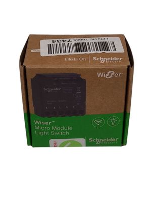 Schneider Electric Wiser Einbau-Mikromodul Zigbee für Leuchtanzeigen