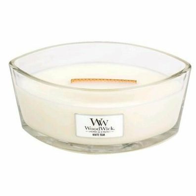 Woodwick White Teak Candle