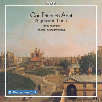 Carl Friedrich Abel (1723-1787): Symphonien op.1 Nr.1-6 & op.4