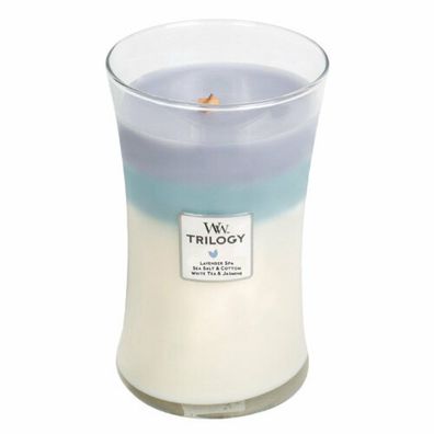Woodwick Trilogy Calming Retreat Duftkerze 610 g