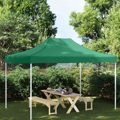 vidaXL Partyzelt-Dach 4,5x3 m Grün 270 g/m²