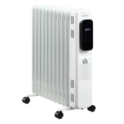 Ölradiator tragbar, 2290-2720W, 3 Heizstufen, elektrisch Heizkörper, Heizung Rollen