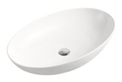 Beitz & Walz AqvaCeramica Aufsatzwaschtisch 650 x 440 mm weiß