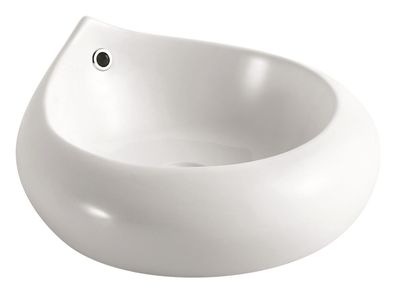 Beitz & Walz AqvaCeramica Aufsatzbecken 470 x 460 mm weiß