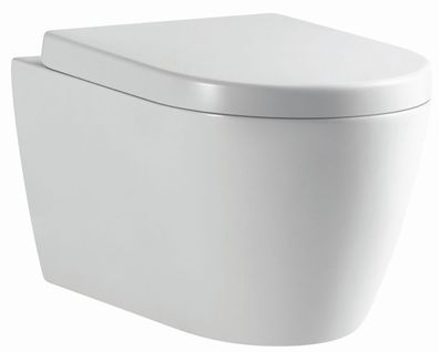 Beitz & Walz AqvaCeramica WC Wand Tiefspüler 520 x 360 mm - weiß