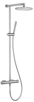 Herzbach DESIGN iX Duschsäule mit Brause-Aufputz-Thermostat Ø 200mm