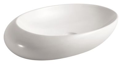 Beitz & Walz AqvaCeramica Aufsatzbecken 690 x 435 mm weiß