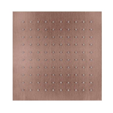 Herzbach DESIGN IX PVD Regenbrause square 250 * 250 mm Copper
