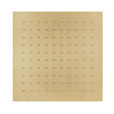 Herzbach DESIGN IX PVD Regenbrause square 250 * 250 mm Brass
