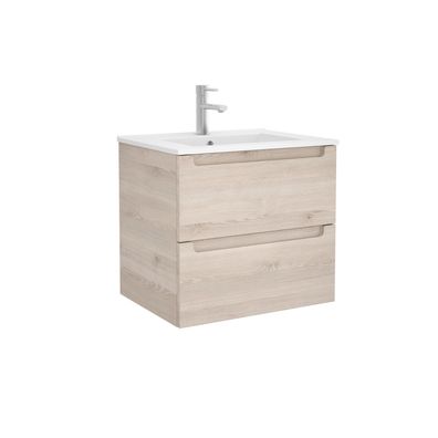 Waschtischunterschrank Monterrey 600 2 Schubladen Nature