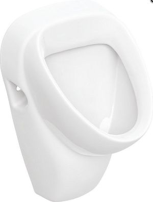 Geberit Urinal Aller Zulauf hinten, Abgang hinten weiß