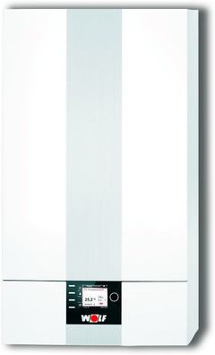 Wolf Gasbrennwert-Heiztherme ComfortLine m. hocheff. Heizkreispumpe CGB-2-55
