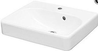 Geberit M100 E-Handwaschbecken eckige Form, 450x360mm weiß