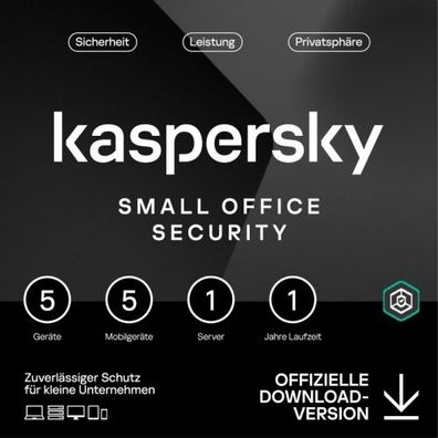 Kaspersky Small Office Security 5 + 1 / 1 Jahr / PKC