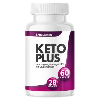 Enolenia® Keto Plus | schnell abnehmen - Nahrungsergänzungsmittel - Appetitzügler