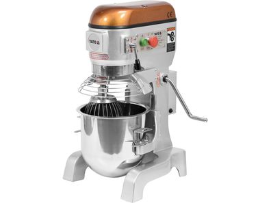 Gastro Küchenmaschine, Knetmaschine, Teigmaschine, 10L, Planetenrührmaschine