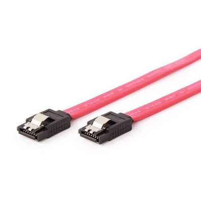 Gembird CC-SATAM-DATA SATA-Kabel 0,5 m Schwarz, Rot