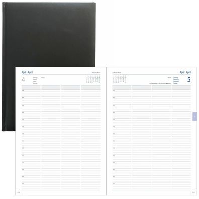 XXL Praxistimer 2026 A4 großer Buchkalender 1 Seite/Tag Praxisplaner Terminbuch