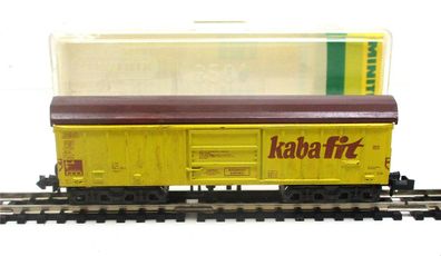 Minitrix N 13568 Schwenkdachwagen Kabafit DB OVP (5956k)