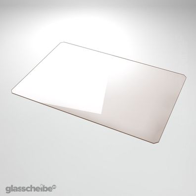 Europalette Tischplatte GRAU Glasscheibe Palettenmöbel Glasplatte Glastisch ESG