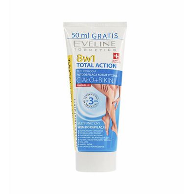 Eveline Botanic Therapy Total Action 8in1 multifunktionale Enthaarungscreme 200ml
