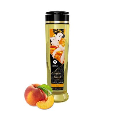 SHUNGA Massage Öl Stimulation (Peach) 240ml