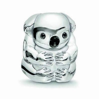 Silver bead Koala K0195-041-11