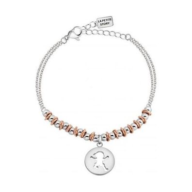 Steel ball bracelet Baby boy LPS05AQL04