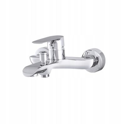 Wannenfüllarmatur Pico, Einhandmischer Badewannenarmatur Aufputz Montage Chrom