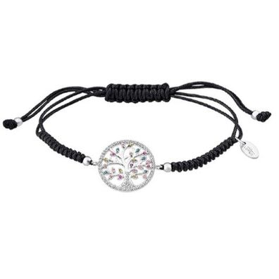 Modern Kabbalah Bracelet with Silver Pendant Tree of Life LP1896-2 / 2