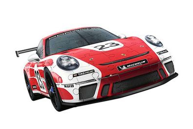 Porsche 911 GT3 Cup "Salzburg Design" - 3D Puzzle