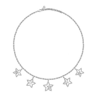 Playful steel necklace Dolcevita SAUA02