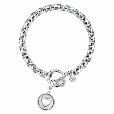 Romantic steel bracelet with Drops SCZ1187 pendants
