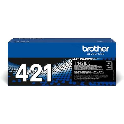 Brother Toner TN-421 TN421 Black Schwarz 3k (TN421BK)