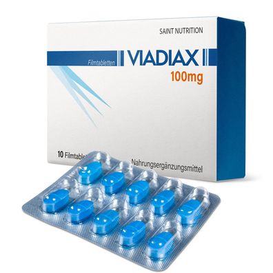 Saint Nutrition® Viadiax 100mg - Potenzmittel rezeptfrei - längerer Sex - Verzögerung