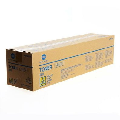 Konica Minolta Konica-Minolta KonicaMinolta Toner TN-711 TN711 Yellow Gelb (A3VU250)
