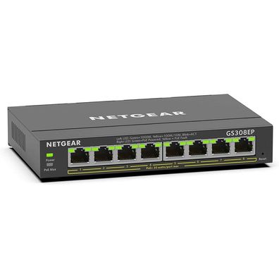 Netgear Switch GS308EP (GS308EP-100PES) (GS308EP100PES)