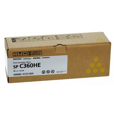 Ricoh Toner SPC360HE Yellow Gelb (408187)