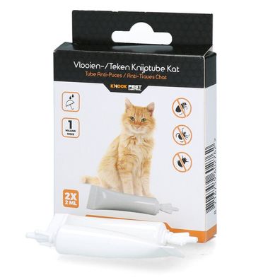 Knock Pest Floh-Zeckentube Katze DE+GB