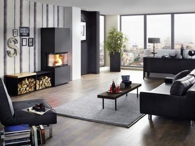 Olsberg Kaminofen OSORNO 8 kW Ofen Kamin Holzofen Bausatz