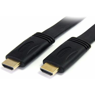 Startech. Com Flat High Speed Hdmi Cable With Ethernet 5m, Ultra Hd 4k X 2k