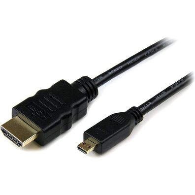Startech. Com 2m High Speed Hdmi Cable With Ethernet, Hdmi To Hdmi Micro