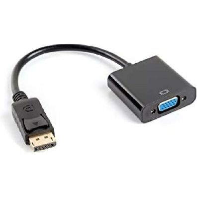 Lanberg Ad-0002-Bk Display Port "1.1a 19pol Plug To Vga 19pol" Bus Adapter