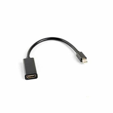 Lanberg Ad-0005-Bk Mini Display Port "1.2 Mini Dp Plug To Hdmi-A 1.3b" Socket