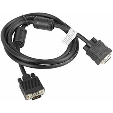 Cable Vga Lanberg Macho-Macho Ferrita 1-8m Negro
