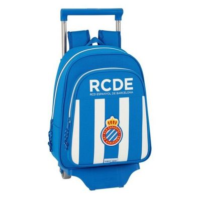 School Backpack Rcd Espanyol - Official - With Trolley Safta
