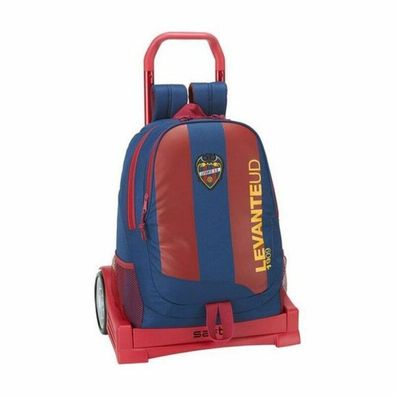 School Backpack With Wheels Evolution Levante Ud Blue Deep Red